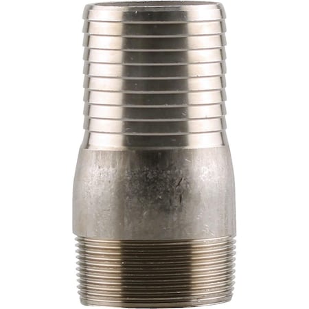 Plumbeeze PLUMB-EEZE 1-1/4 In. MPT Stainless Steel Insert Adapter UMASS-12